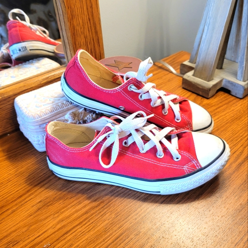 Red Converse All Stars